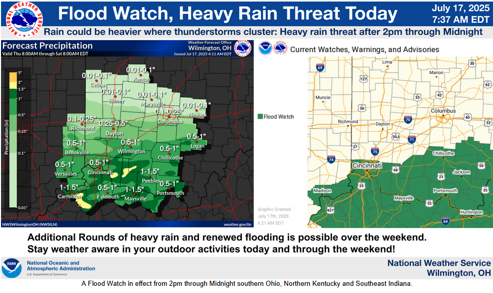 flood watch depiction map